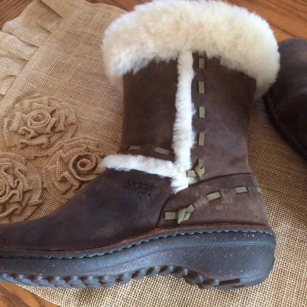 UGG boots fluffy